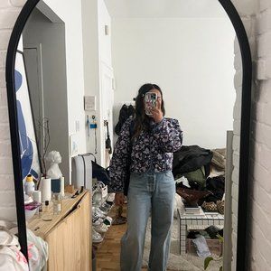 NWT! MANGO Quilted reversible jacket - S